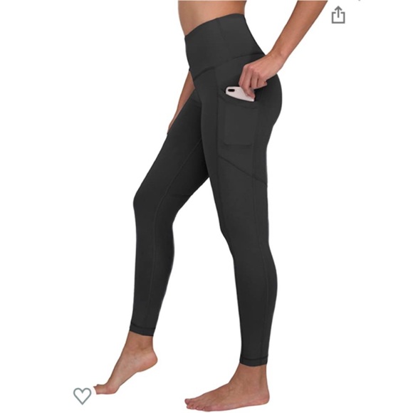 90 Degree By Reflex Pants - 90 Degree by Reflex Power Flex Yoga Pants pockets